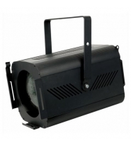 Stagebeam MKII 2000W Fresnel Black, Zoom from 10° to 40°